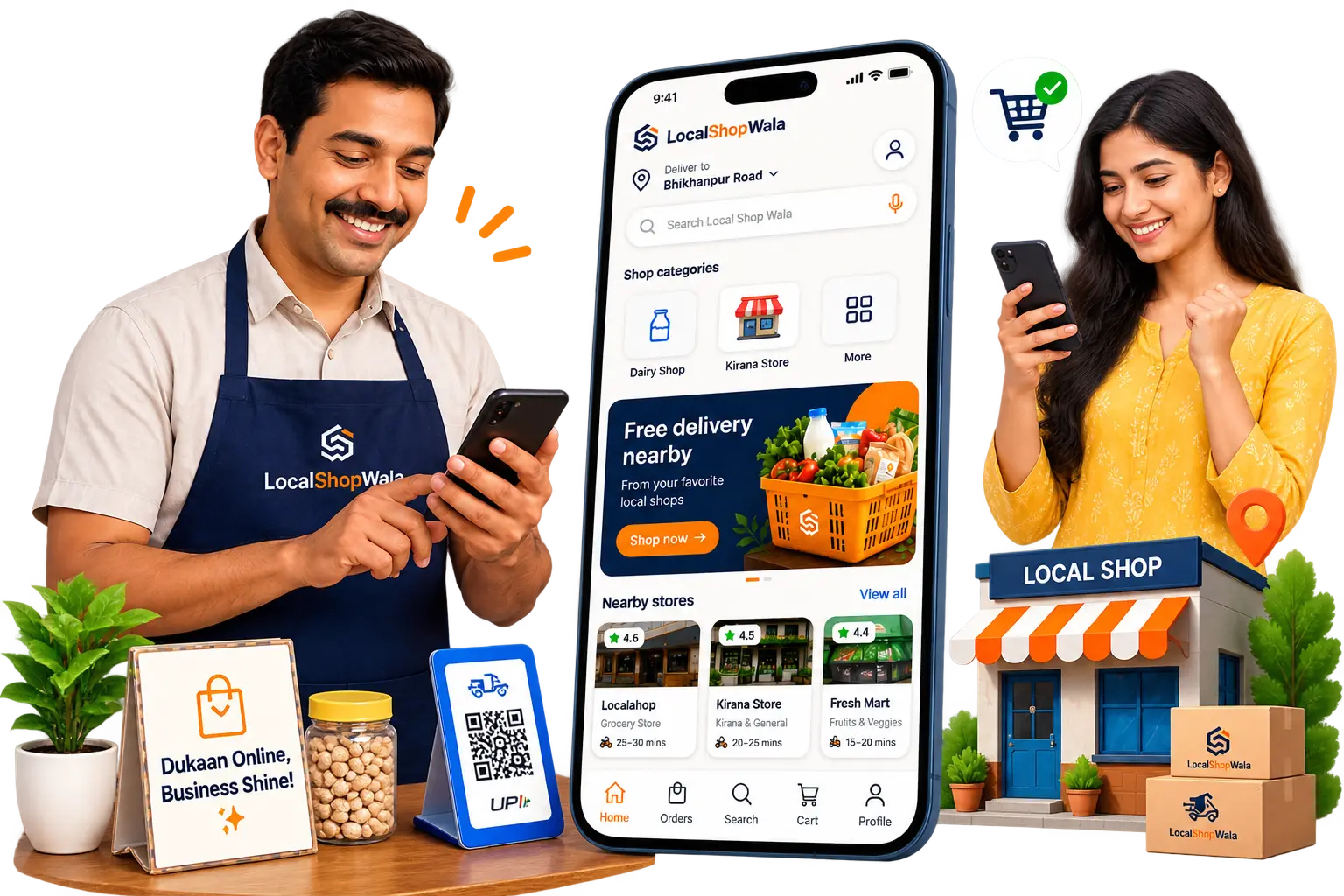 LocalShopWala — take your local shop online